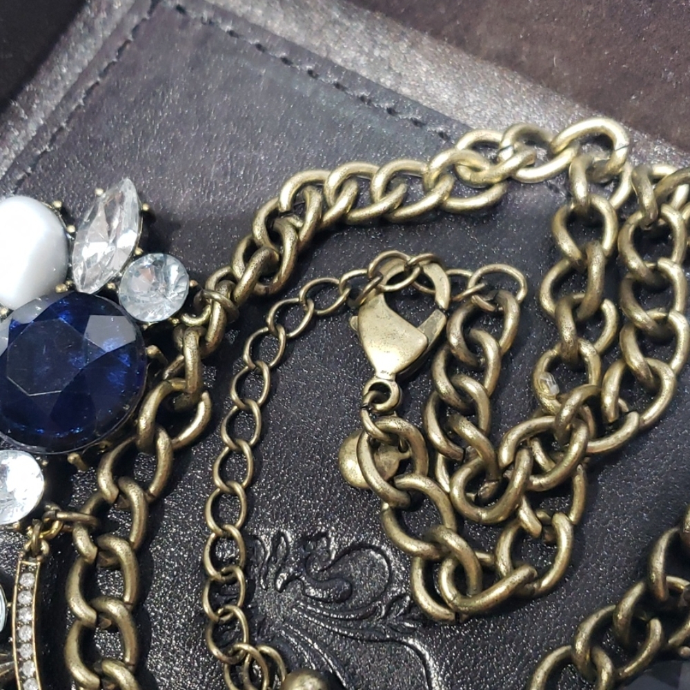 J.Crew Rhinestone Necklace - Picture 2 of 4